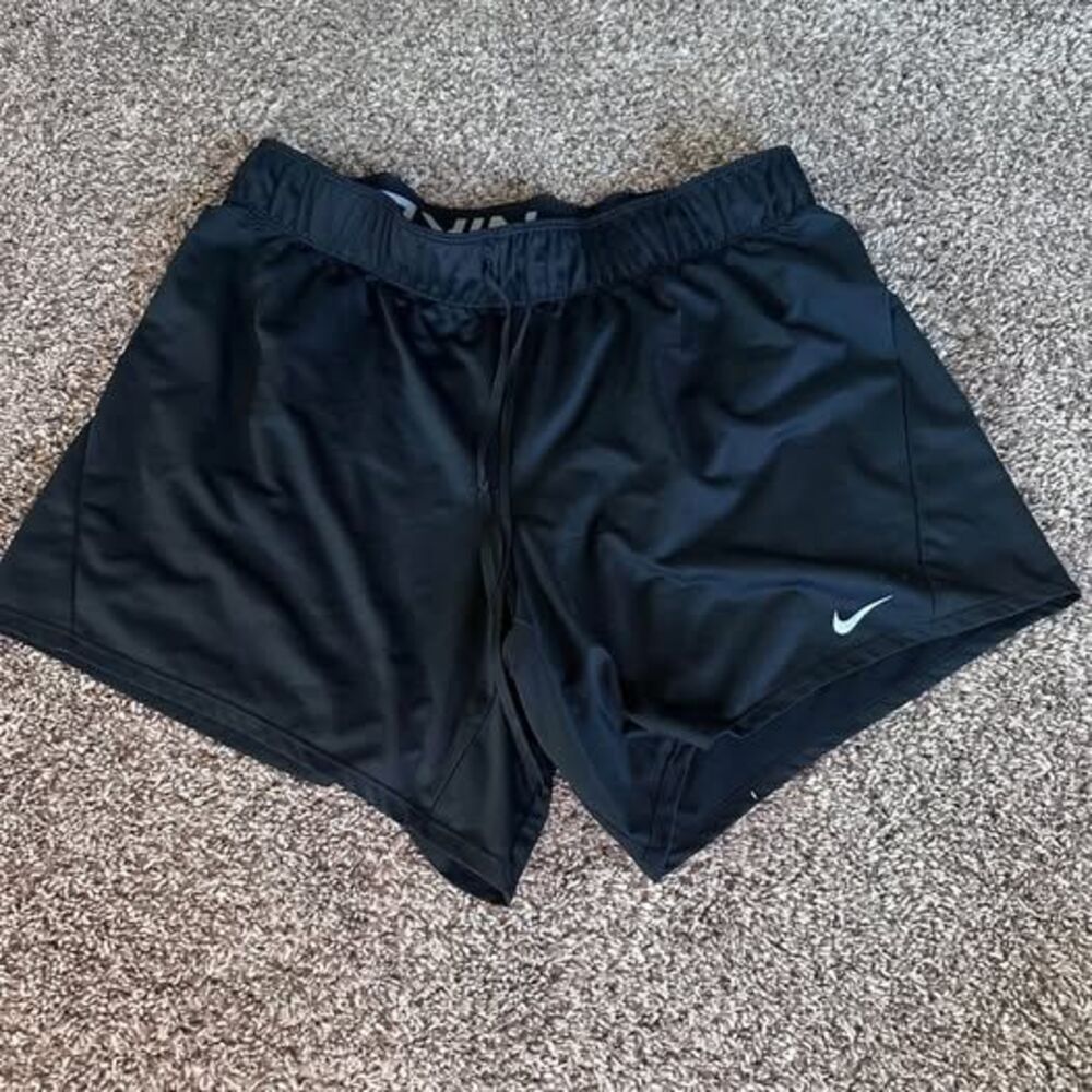 Nike Dri-Fit Black Athletic Shorts Size M